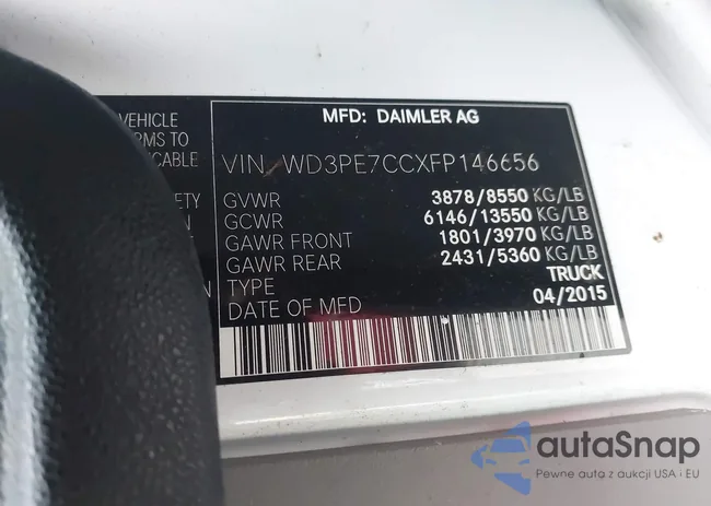 WD3PE7CCXFP146656: 44307776