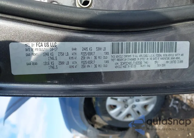 3C4PDCAB5JT183596: 44307779