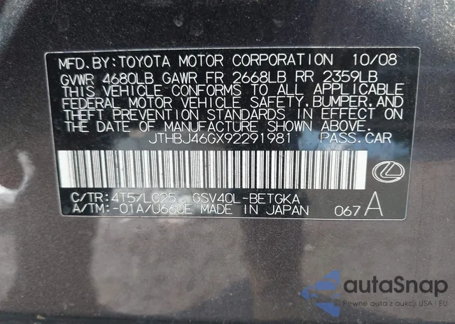 JTHBJ46GX92291981: 44307880