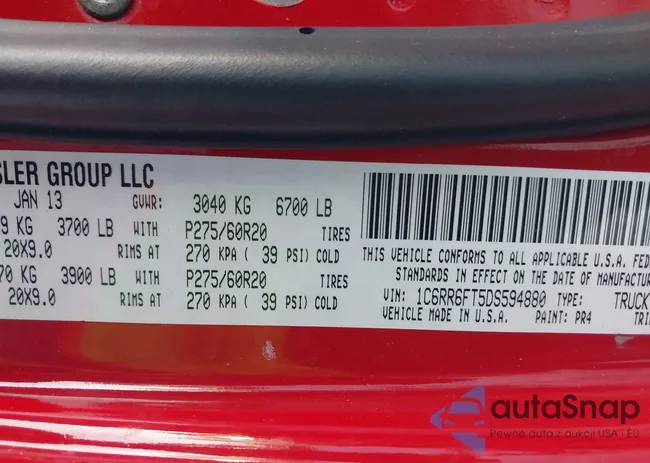 1C6RR6FT5DS594880: 44309094