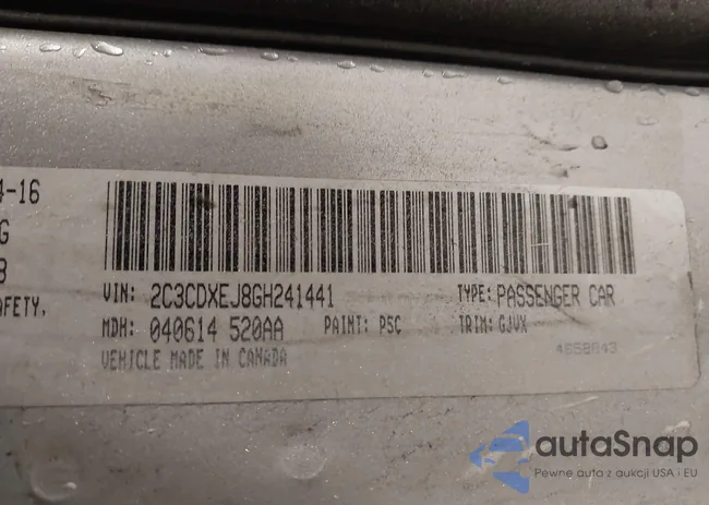 2C3CDXEJ8GH241441: 44309154