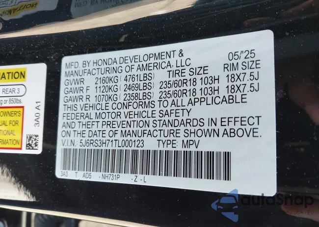 5J6RS3H71TL000123: 44309224