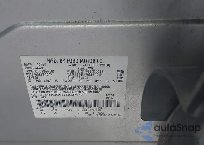 2FMTK3G97FBC37617: 44309231