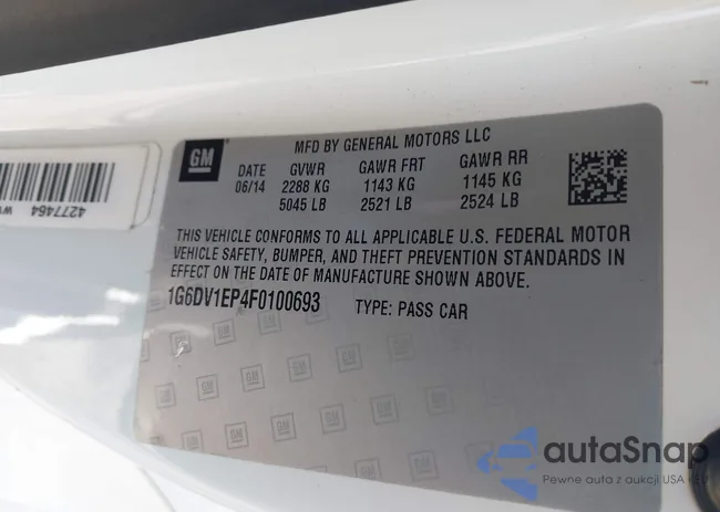 1G6DV1EP4F0100693: 44309448