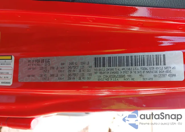 1C4HJXDG2KW536805: 44309466