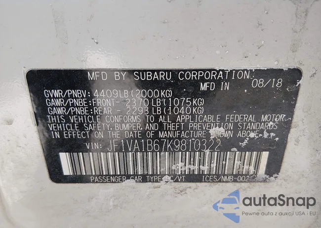 JF1VA1B67K9810322: 44308649