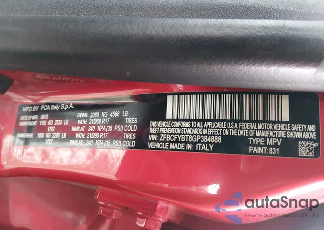 ZFBCFYBT8GP384888: 44308655