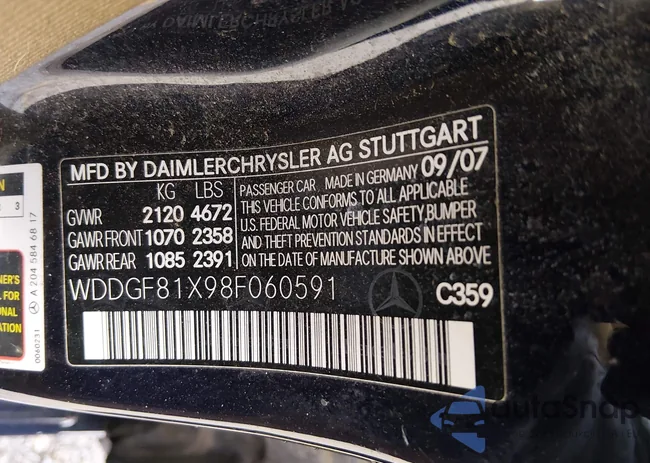 WDDGF81X98F060591: 44308787