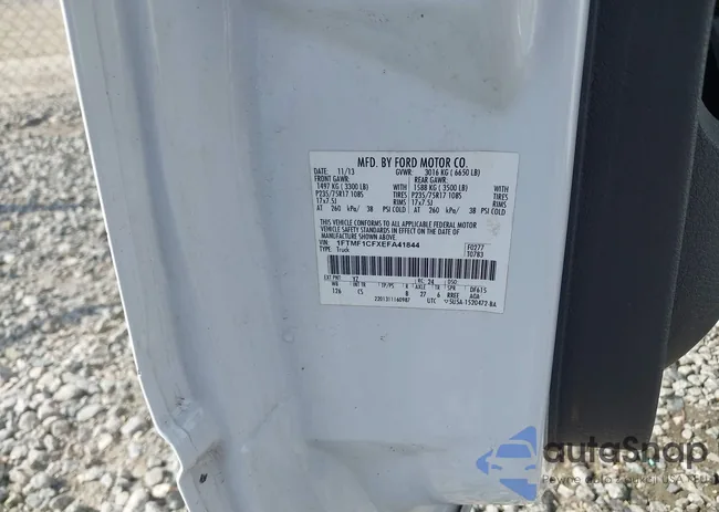 1FTMF1CFXEFA41844: 44308890