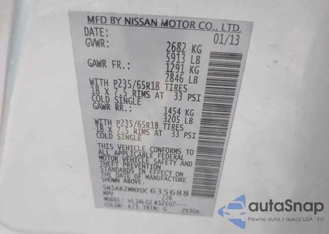 5N1AR2MNXDC635688: 44310076