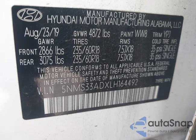 5NMS33ADXLH164492: 44310135
