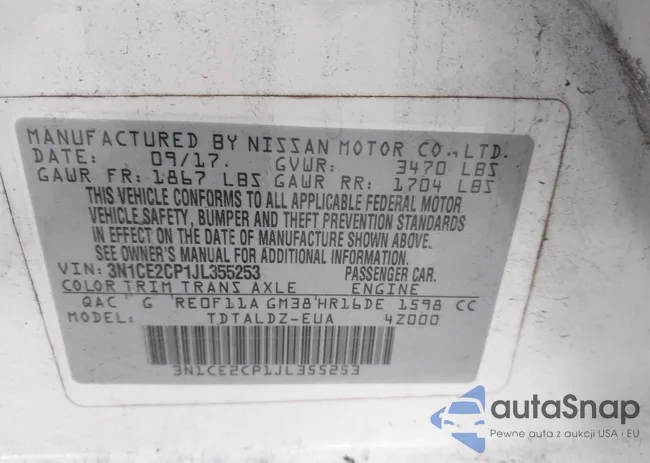 3N1CE2CP1JL355253: 44310314