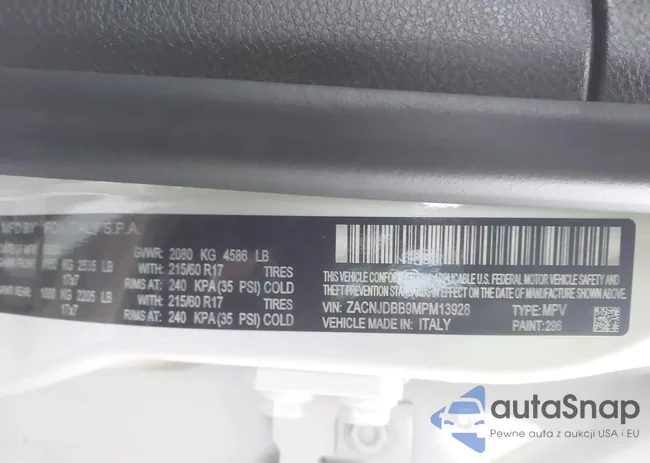 ZACNJDBB9MPM13928: 44310395