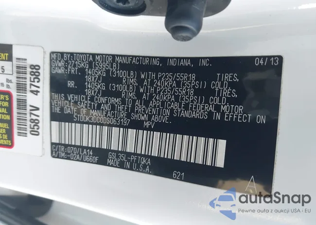 5TDDK3DC0DS063197: 44310404