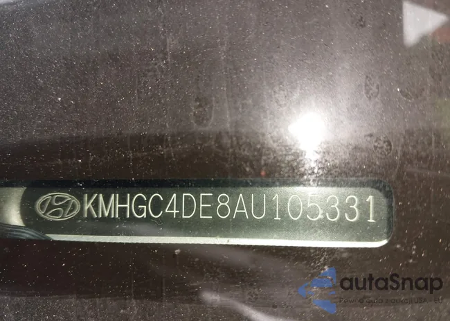 KMHGC4DE8AU105331: 44310602