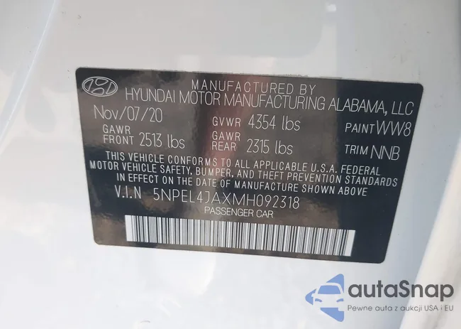 5NPEL4JAXMH092318: 44309923