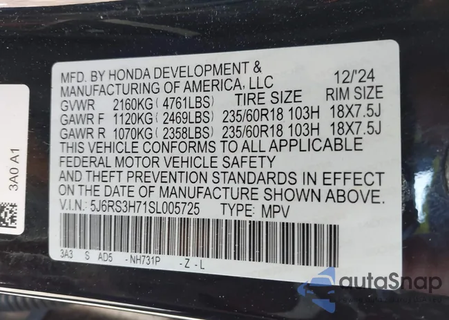 5J6RS3H71SL005725: 44309991