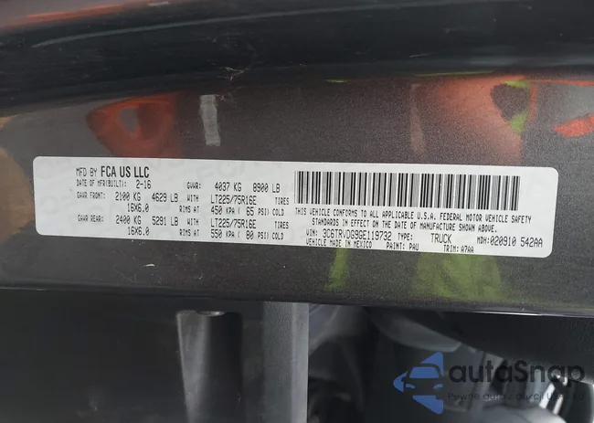 3C6TRVDG9GE119732: 44311152