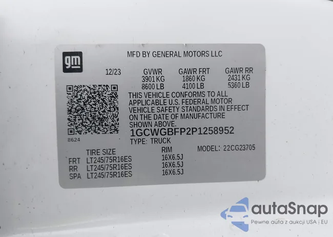 1GCWGBFP2P1258952: 44311253