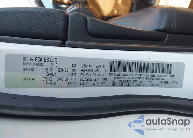 1C4RJFBG2KC715137: 44311370