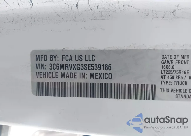 3C6MRVXG3SE539186: 44311513