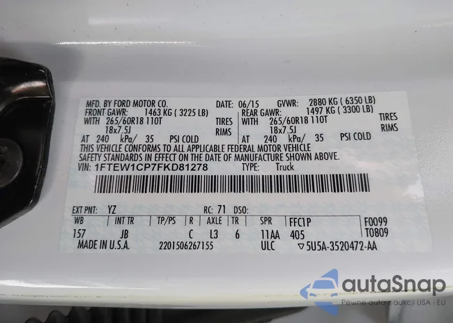 1FTEW1CP7FKD81278: 44310772