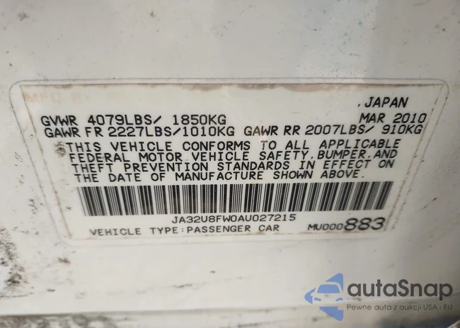 JA32U8FW0AU027215: 44310979