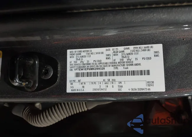 1FTEW1EP6MKD99328: 44312136