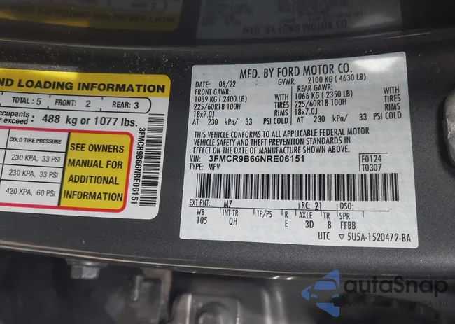 3FMCR9B66NRE06151: 44312192