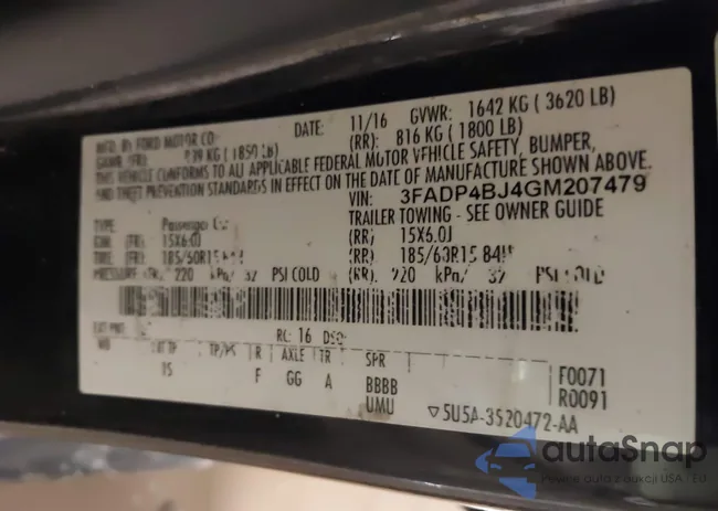 3FADP4BJ4GM207479: 44312283