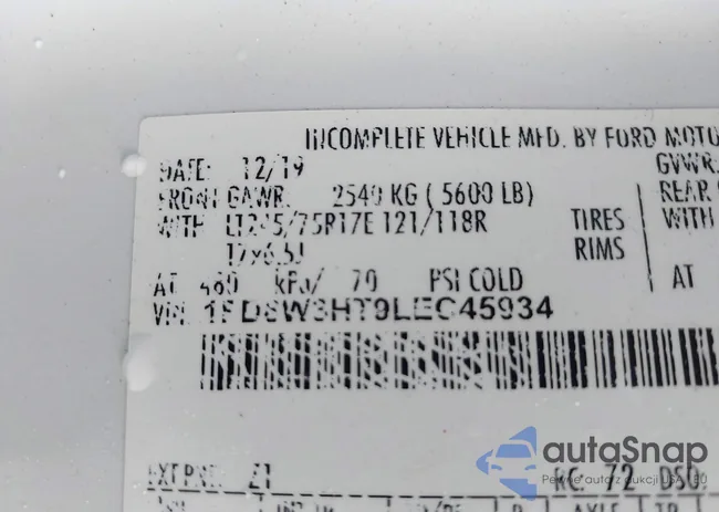 1FD8W3HT9LEC45934: 44312390