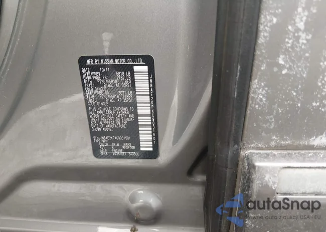 JN8AD2KPXC9031501: 44312480