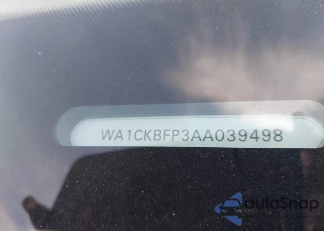 WA1CKBFP3AA039498: 44311697