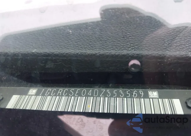 1GCRCSE04DZ353569: 44311938