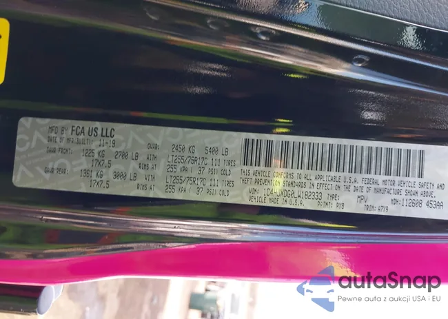 1C4HJXDG0LW182333: 44313190