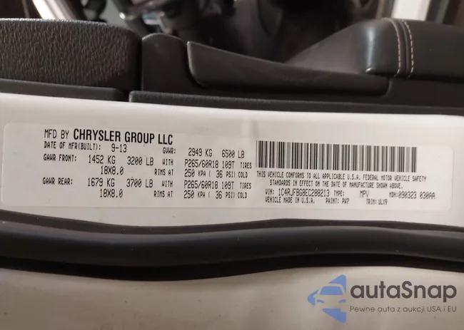 1C4RJFBG8EC288213: 44313363