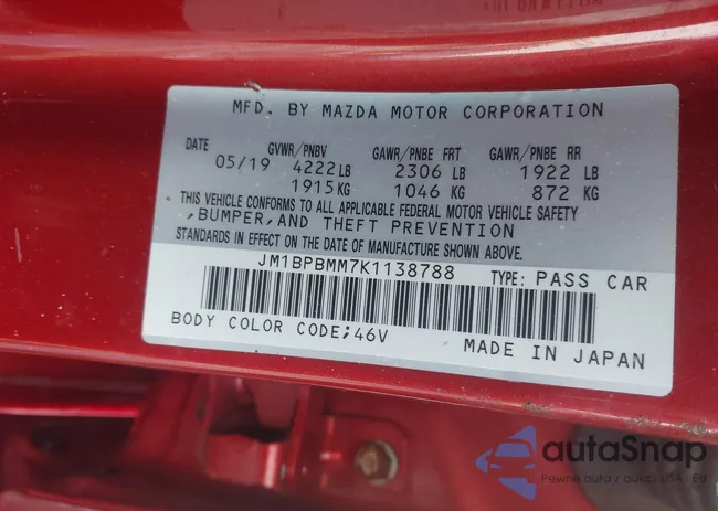 JM1BPBMM7K1138788: 44313380