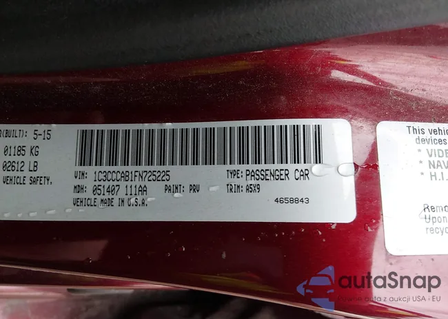 1C3CCCAB1FN725225: 44312871