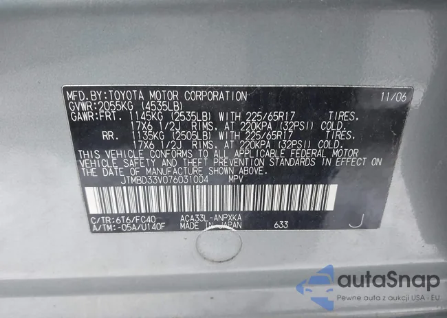 JTMBD33V076031004: 44314225