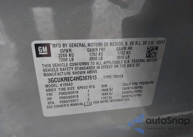 3GCUKREC4HG387615: 44314253