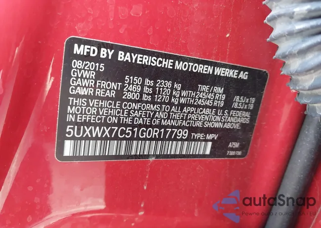 5UXWX7C51G0R17799: 44314260