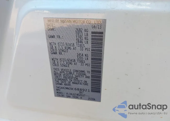 5N1AR2MN2DC688921: 44314294