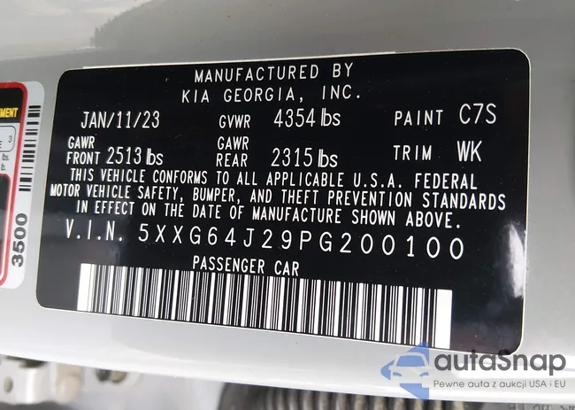 5XXG64J29PG200100: 44314336