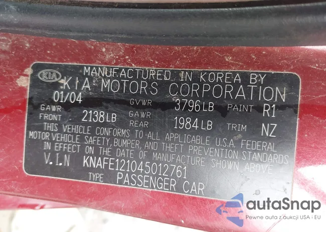 KNAFE121045012761: 44314503