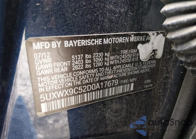 5UXWX9C52D0A17679: 44314553