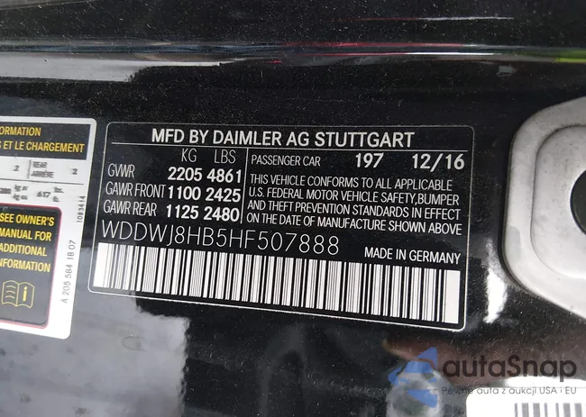 WDDWJ8HB5HF507888: 44313612