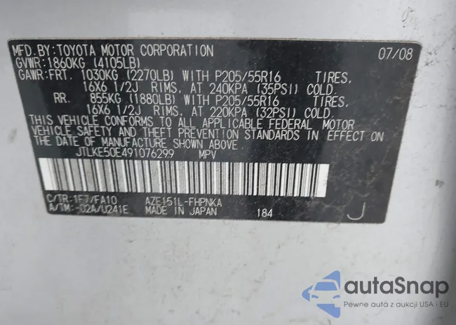 JTLKE50E491076299: 44313694