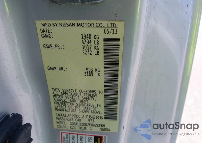 1N4AL2EP2DC276686: 44313808