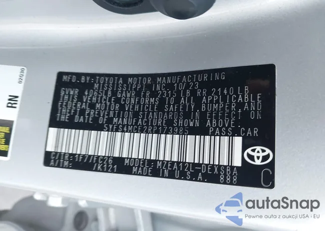 5YFS4MCE2RP173985: 44315489