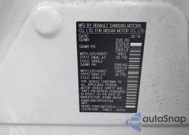 KNMAT2MV7KP540744: 44315504